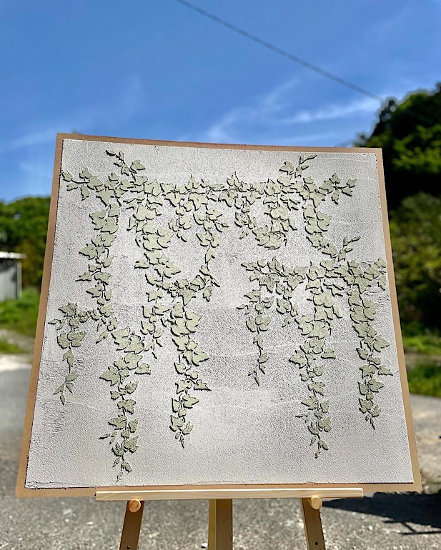 塗り壁材深呼吸